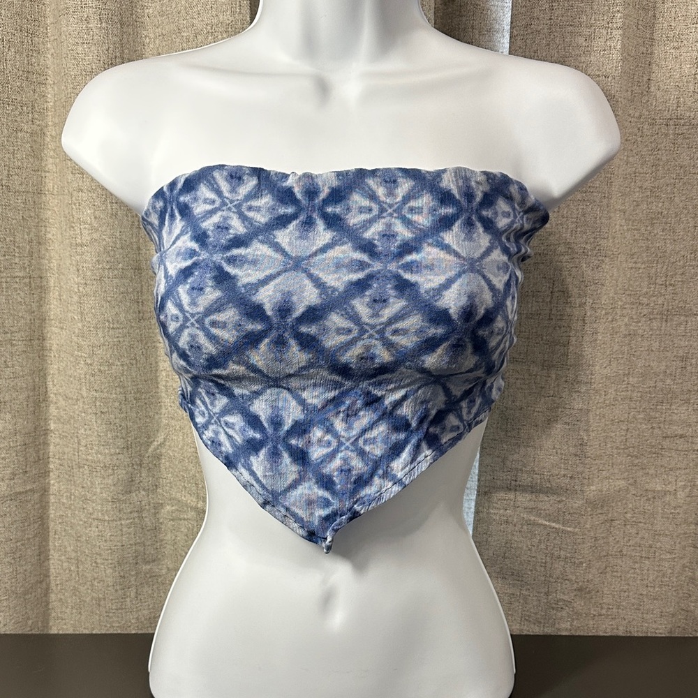 Blue Tube Top